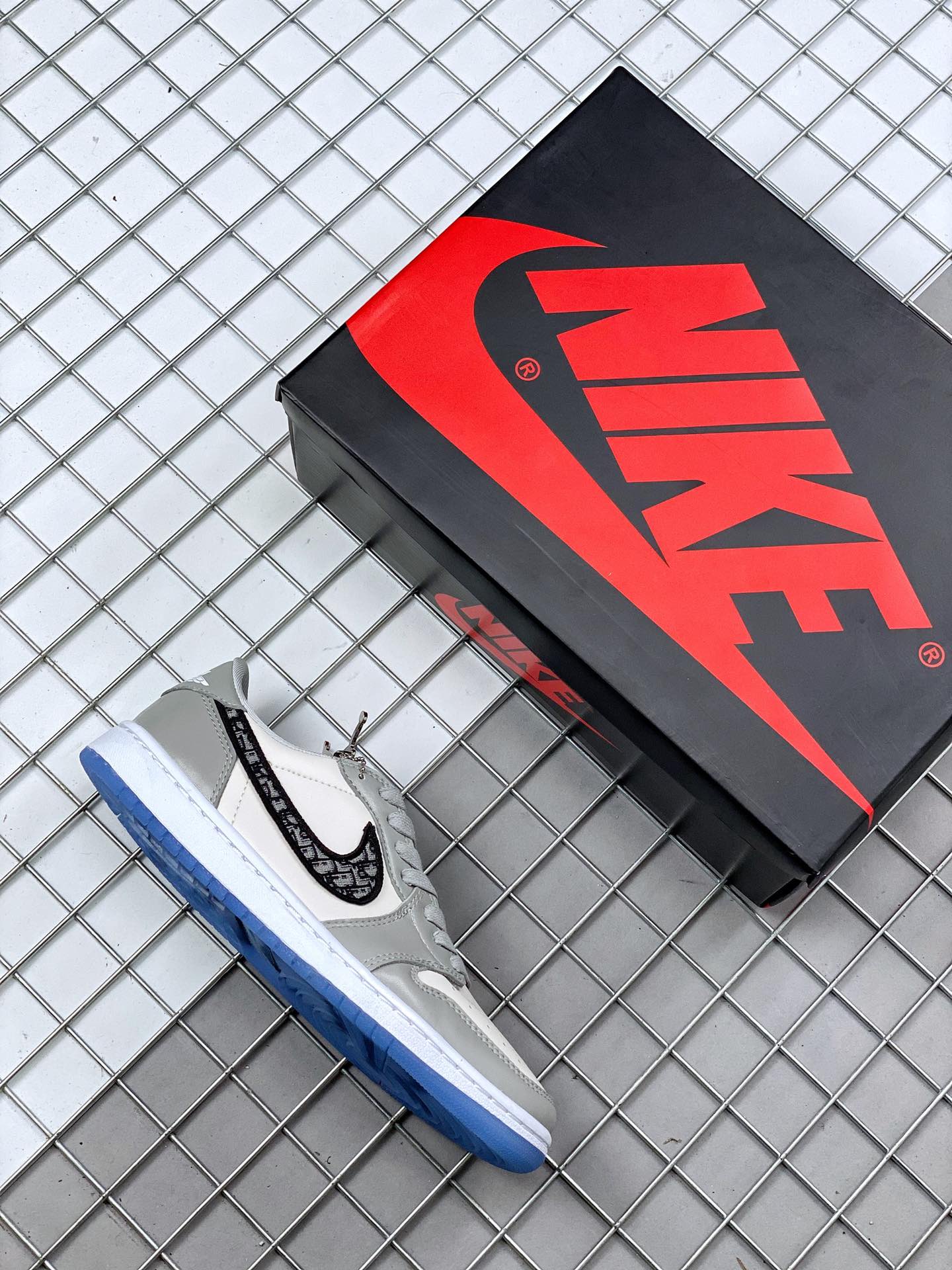 Jordan/Air Jordan [Original Real Mark] AJ1 Jo1Nike x Air Jordan 1 High OG Ã¢â‚¬Å“Light BoneÃ¢â‚¬Â item number: AA3834 623 Jo1 Dior High Gang Joint 36-459